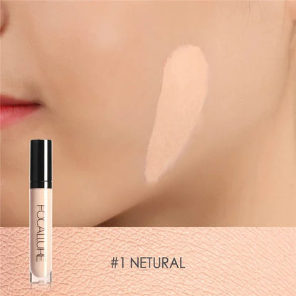 FOCALLURE Makeup Liquid Concealer Full Coverage Eye Base Concealer Oil-Control Waterproof Make Up Cosmetic Concealer