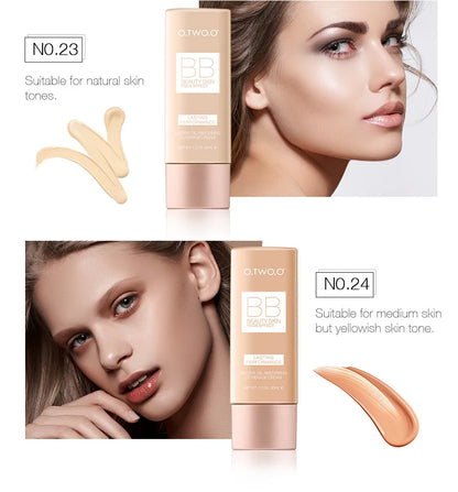 O.TWO.O Makeup Base BB Cream Natural Whitening Cream Waterproof Make Up Liquid Foundation Professional White Cosmetics