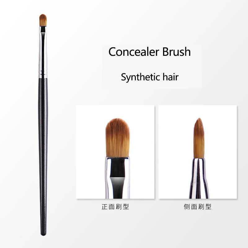 1pc Pro animal hair Blush Makeup brushes Face&eye detail Eyeshadow Make up brushes Eye Shadow Highlight Smudge eyebrow essential