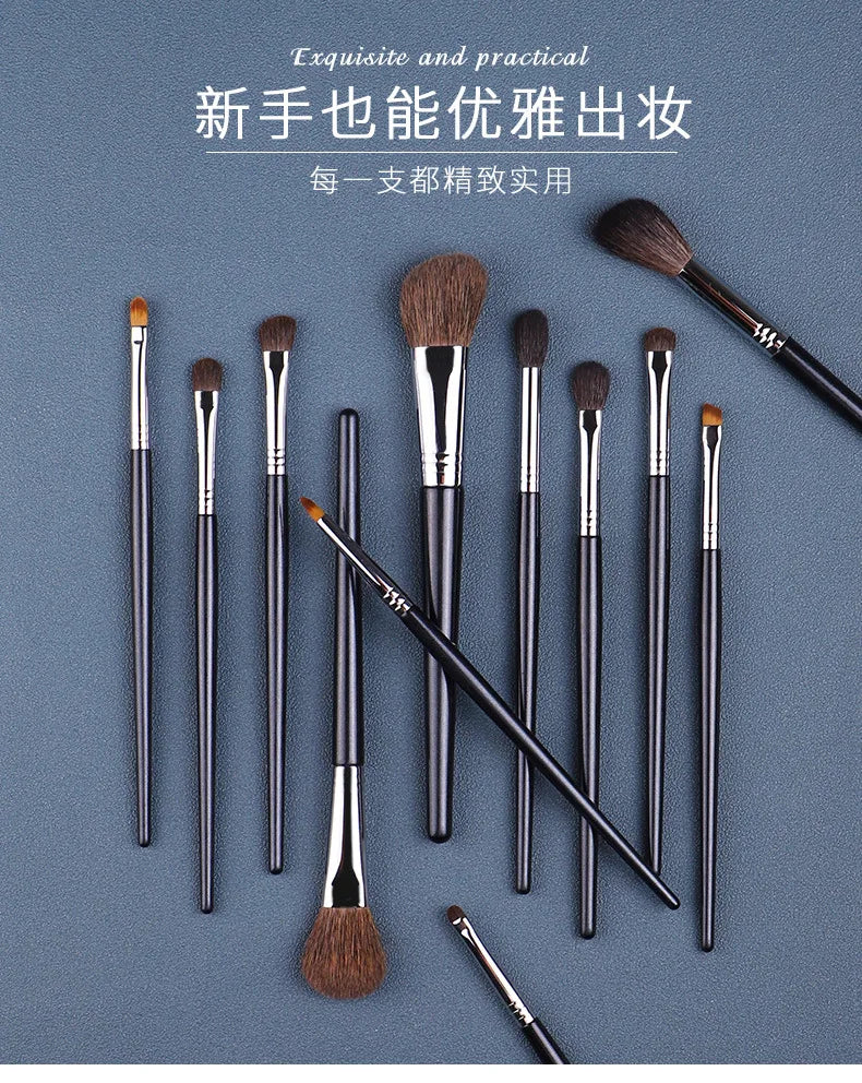 1pc Pro animal hair Blush Makeup brushes Face&eye detail Eyeshadow Make up brushes Eye Shadow Highlight Smudge eyebrow essential