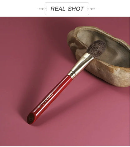 CHICHODO Makeup Brush-Luxurious Red Rose Series-High Quality Squirrel Hair Bronzer Brush-Cosmetic Tools-Make Up Brush-Beauty Pen