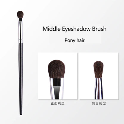 1pc Pro animal hair Blush Makeup brushes Face&eye detail Eyeshadow Make up brushes Eye Shadow Highlight Smudge eyebrow essential