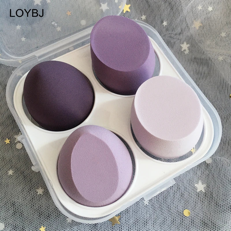 LOYBJ Cosmetic Puff Set Beauty Egg Blender Smooth Makeup Sponge Powder Liquid Foundation Concealer Cream Women Face Make Up Tool