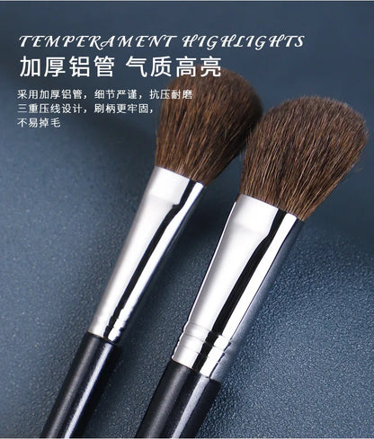 1pc Pro animal hair Blush Makeup brushes Face&eye detail Eyeshadow Make up brushes Eye Shadow Highlight Smudge eyebrow essential