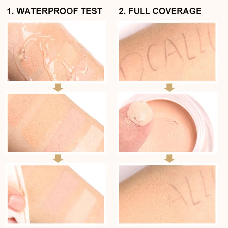 FOCALLURE Makeup Liquid Concealer Full Coverage Eye Base Concealer Oil-Control Waterproof Make Up Cosmetic Concealer