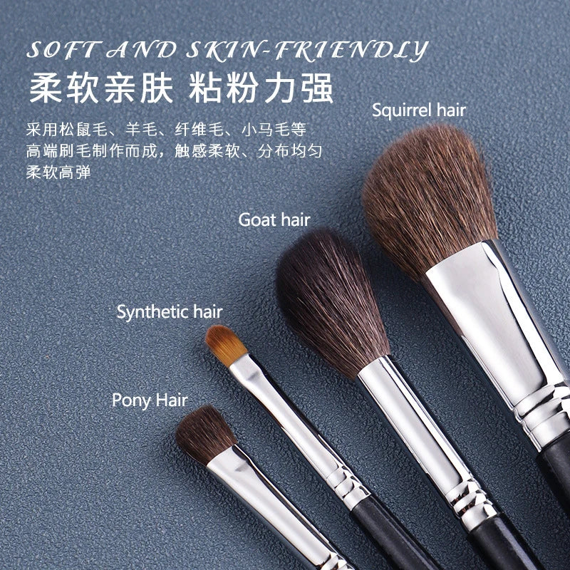 1pc Pro animal hair Blush Makeup brushes Face&eye detail Eyeshadow Make up brushes Eye Shadow Highlight Smudge eyebrow essential