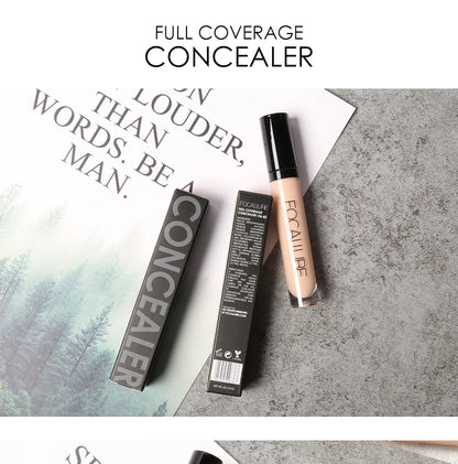 FOCALLURE Makeup Liquid Concealer Full Coverage Eye Base Concealer Oil-Control Waterproof Make Up Cosmetic Concealer