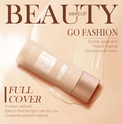 O.TWO.O Makeup Base BB Cream Natural Whitening Cream Waterproof Make Up Liquid Foundation Professional White Cosmetics