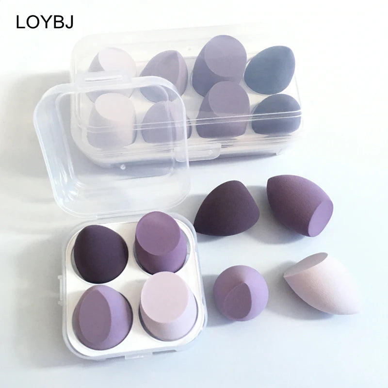 LOYBJ Cosmetic Puff Set Beauty Egg Blender Smooth Makeup Sponge Powder Liquid Foundation Concealer Cream Women Face Make Up Tool