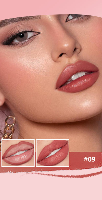 Pudaier 12 Colors Matte Lip Liner Pen Make up Waterproof Velvet Nude Lipstick Pencil Red Brown Lipliner Contour Tint Lips Makeup