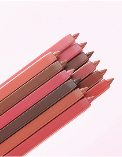 Pudaier 12 Colors Matte Lip Liner Pen Make up Waterproof Velvet Nude Lipstick Pencil Red Brown Lipliner Contour Tint Lips Makeup