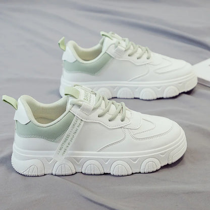 Designer Platform Running Sneakers Women  Tennis shoes Woman Walking Chunky Sneakers white Casual Slip on Vulcanized Shoes