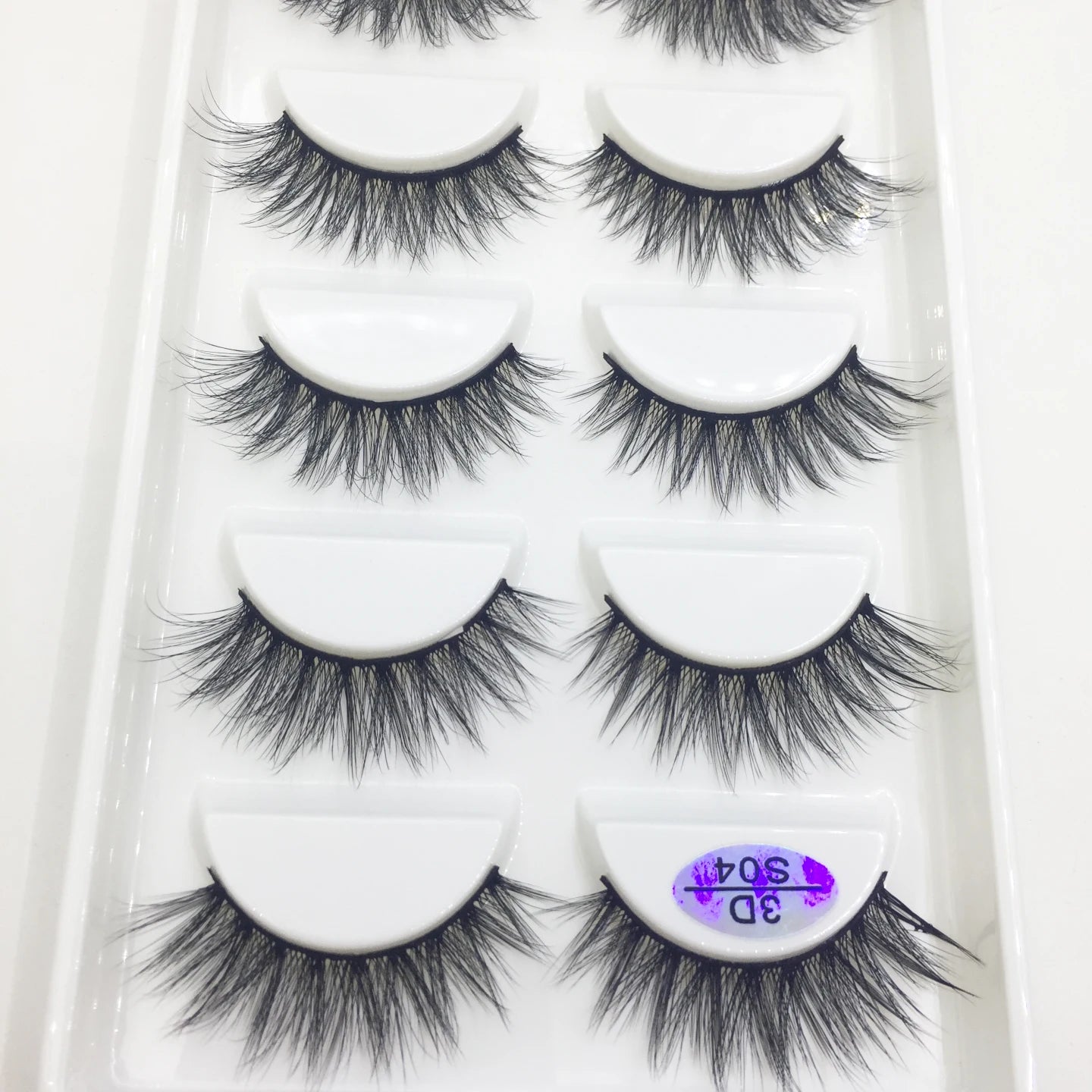 Natural 3D Mink False Eyelashes, Soft Wispy, Fluffy Eye Faux Lashes, Make Up Eyelash, Beauty Cat Cilios, 5 Pairs, 15 Styles