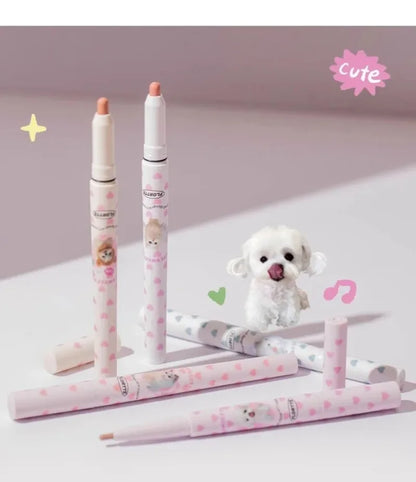 FLORTTE Lip liner Pencil Natural Matte Lip Liner Cute Animals Lipstick Pen Lasting Lipliners Korean Cosmetic  Kawaii Make Up