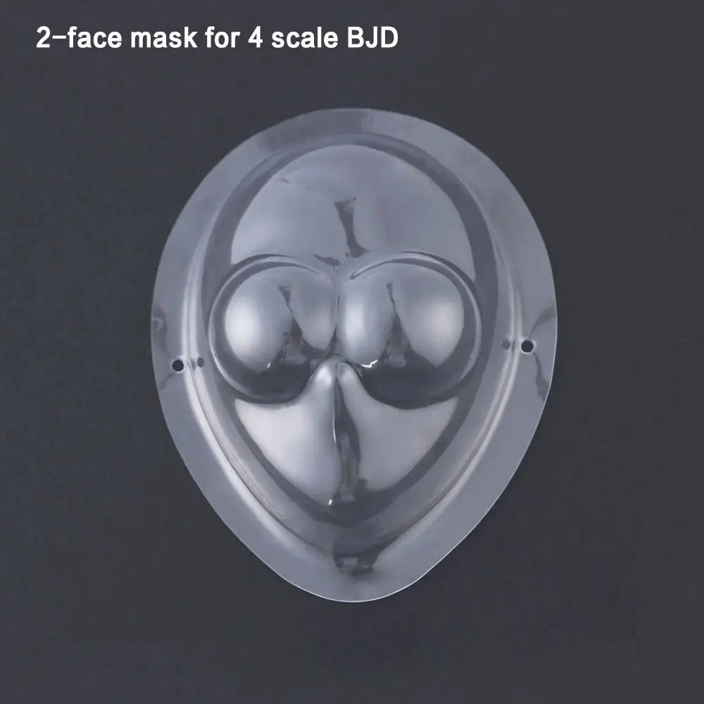 1/4 1/3 1/6  Head Cover Doll Face Make Up Protection Mask Bag Transparent Mask Acrylic for baby Azone Dollfie SD DD BJD