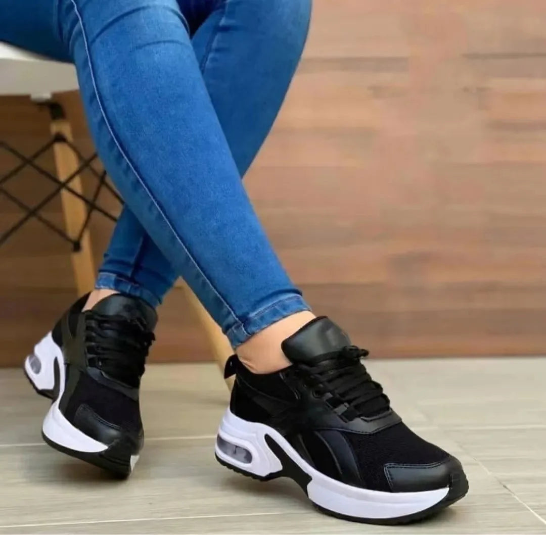 Autumn Women Sports Shoes Ladies Outdoor Running Shoes Mesh Breathable Women Sneakers Tennis Shoes Female Casual Sneakers 2023