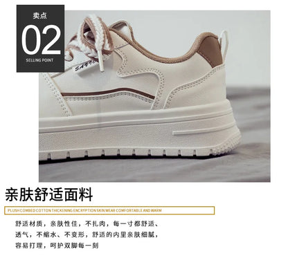 Designer Platform Running Sneakers Women  Tennis shoes Woman Walking Chunky Sneakers white Casual Slip on Vulcanized Shoes