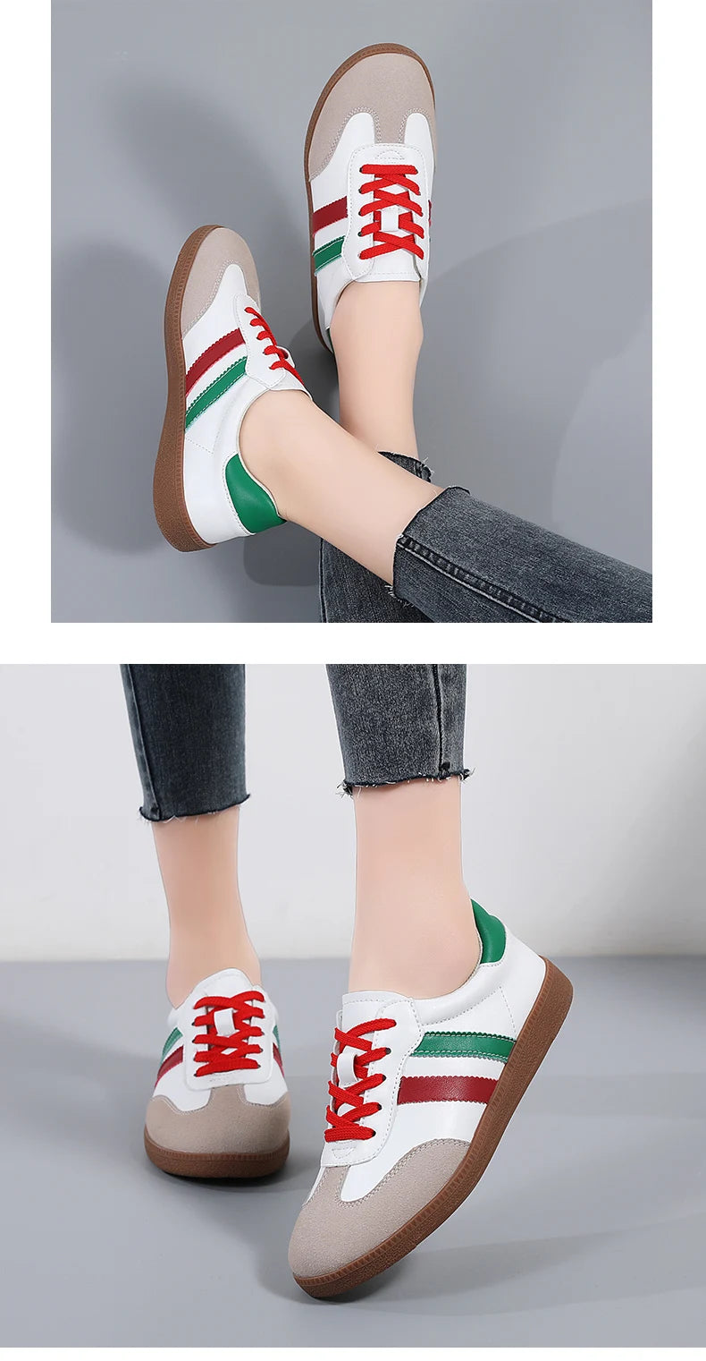 2024 Women Casual Walking Shoes Unisex Comfortable Flat Shoes Breathable Soft Shock-absorbing Shoes for Woman Classic Sneakers