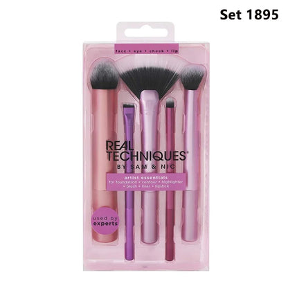 Real Techniques Set Makeup Sponge Set Face Beauty Cosmetic Powder Puff For Foundation Cream Concealer Make Up Blender 91553 RT