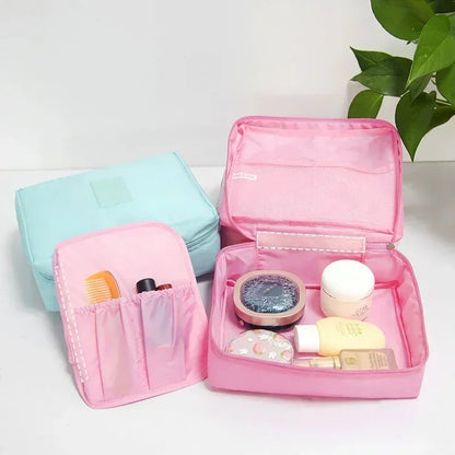 Outdoor Girl Large Makeup Bag for Women Cosmetic Bag Travel Wash Toiletries Organizer Waterproof Female Storage Make Up Cases