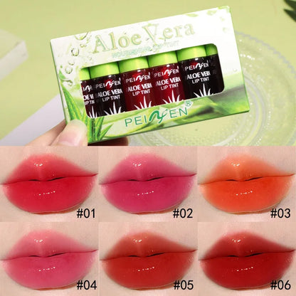 6PCS Moisturizing Lip Gloss Transparent Lip Oil sexy Hydrating Lip lip Cosmetics for Make Up Liquid Lipstick Lips Cosmetics Gift