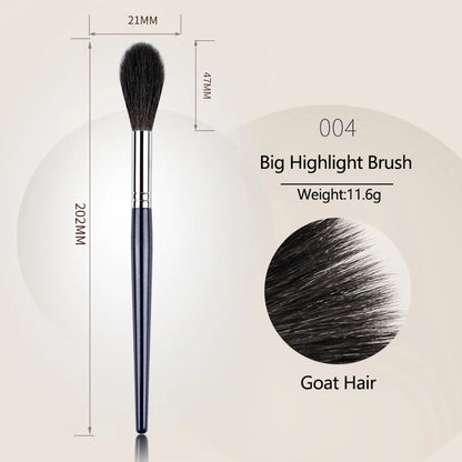 1pc Pro animal hair Blush Makeup brushes Face&eye detail Eyeshadow Make up brushes Eye Shadow Highlight Smudge eyebrow essential