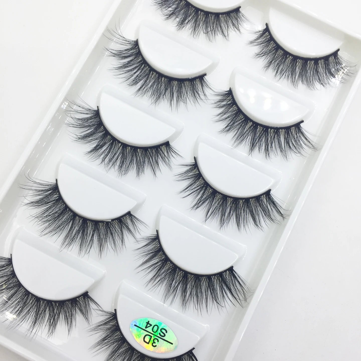 Natural 3D Mink False Eyelashes, Soft Wispy, Fluffy Eye Faux Lashes, Make Up Eyelash, Beauty Cat Cilios, 5 Pairs, 15 Styles