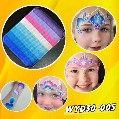 High Quality 20g 30g Splitcake Face Paint Body Art Painting Makeup Rainbow Split Cake Face Cosplay Holiday Make up