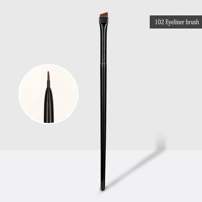 Eyebrow Eyeliner Brush Small Angled Small Angled Eyebrow Liner Brush Brow Contour Brush Make Up Brushes Cosmetics Tools 2pcs