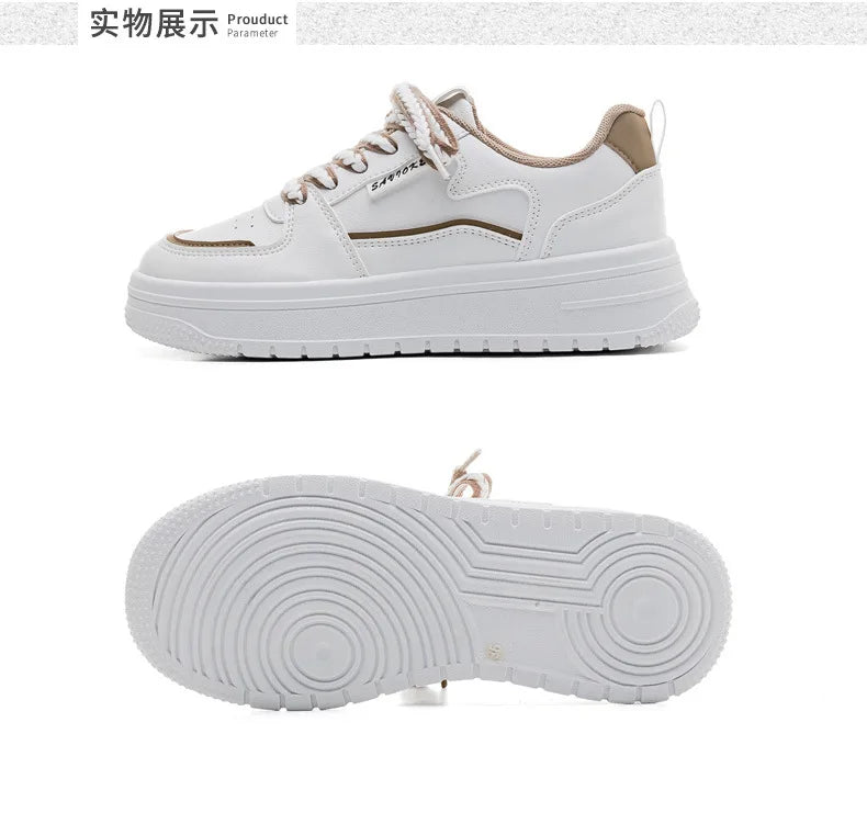 Designer Platform Running Sneakers Women  Tennis shoes Woman Walking Chunky Sneakers white Casual Slip on Vulcanized Shoes