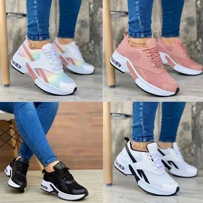 Autumn Women Sports Shoes Ladies Outdoor Running Shoes Mesh Breathable Women Sneakers Tennis Shoes Female Casual Sneakers 2023