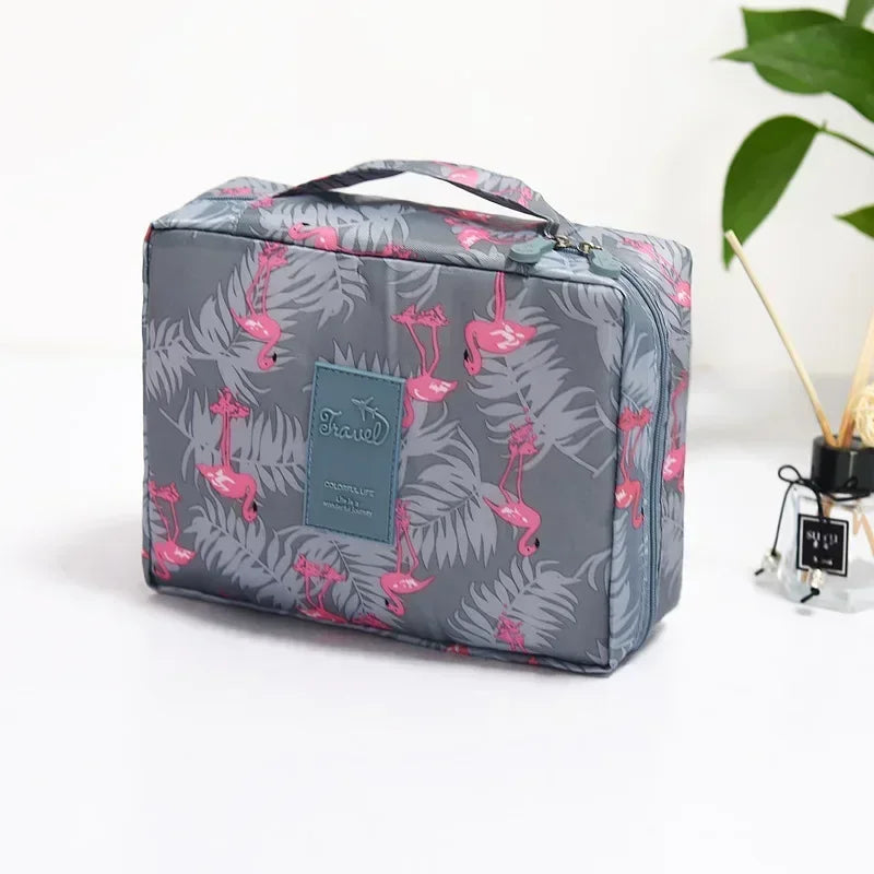 Outdoor Girl Large Makeup Bag for Women Cosmetic Bag Travel Wash Toiletries Organizer Waterproof Female Storage Make Up Cases