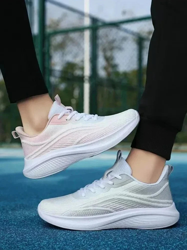 Casual Running Summer Fashion Anti Slip Hiking Mesh Breathability Athletic Shoe Tennis Woman Trend 2024 Woman Sneakers Couple