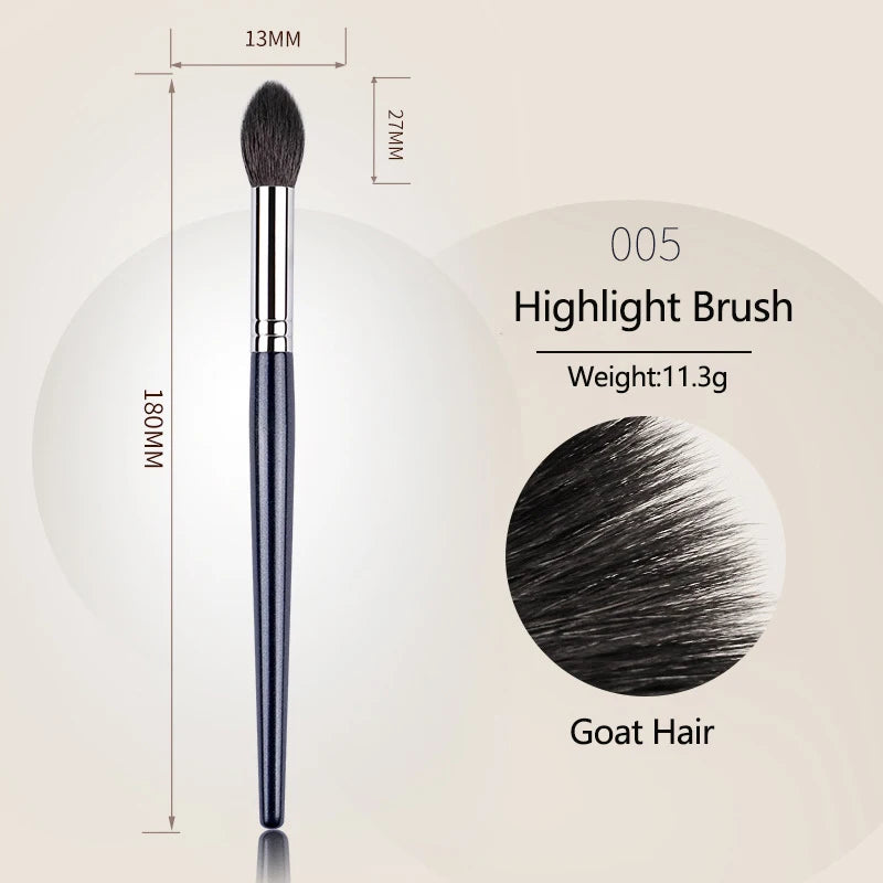 1pc Pro animal hair Blush Makeup brushes Face&eye detail Eyeshadow Make up brushes Eye Shadow Highlight Smudge eyebrow essential