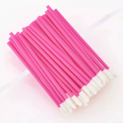 50Pcs Disposable Lip Brush Soft Lipstick Mascara Wands Applicators Eyelash Cleaner Cosmetic Brushes Women Make Up Tools Hotting