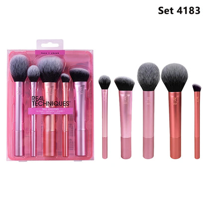 Real Techniques Set Makeup Sponge Set Face Beauty Cosmetic Powder Puff For Foundation Cream Concealer Make Up Blender 91553 RT