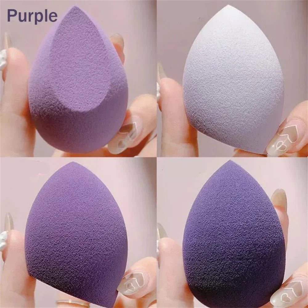 4pcs/set Makeup Sponge Blender Beauty Egg Cosmetic Puff Foundation Sponges Powder Puffs Women Make Up Accessories