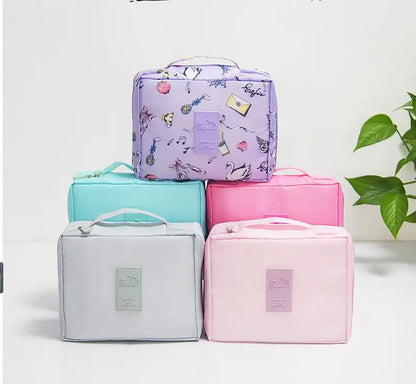 Outdoor Girl Large Makeup Bag for Women Cosmetic Bag Travel Wash Toiletries Organizer Waterproof Female Storage Make Up Cases