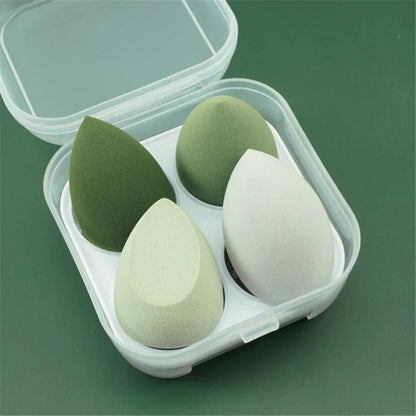 4pcs/set Makeup Sponge Blender Beauty Egg Cosmetic Puff Foundation Sponges Powder Puffs Women Make Up Accessories