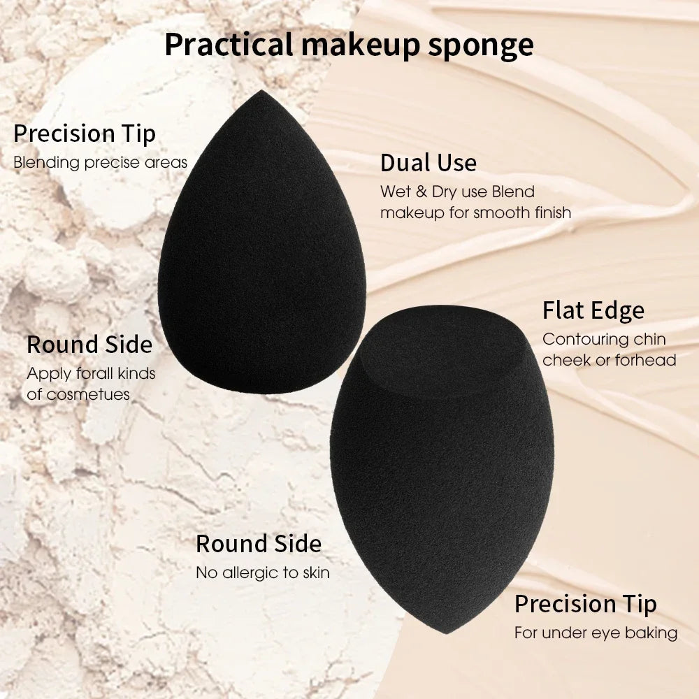 Soft Powder Makeup Sponge Puff Makeup Sponge Cosmetic Puff for Foundation Concealer Cream Blinder Make-Up Accessorie Beauty Egg