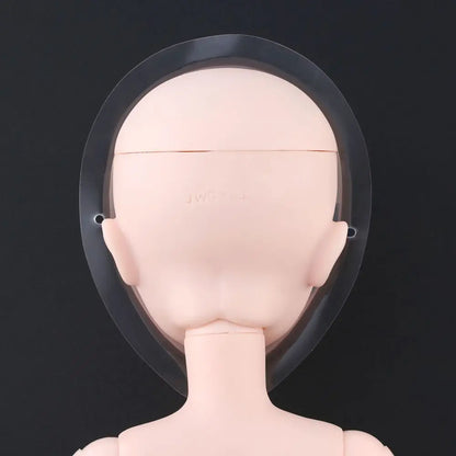 1/4 1/3 1/6  Head Cover Doll Face Make Up Protection Mask Bag Transparent Mask Acrylic for baby Azone Dollfie SD DD BJD