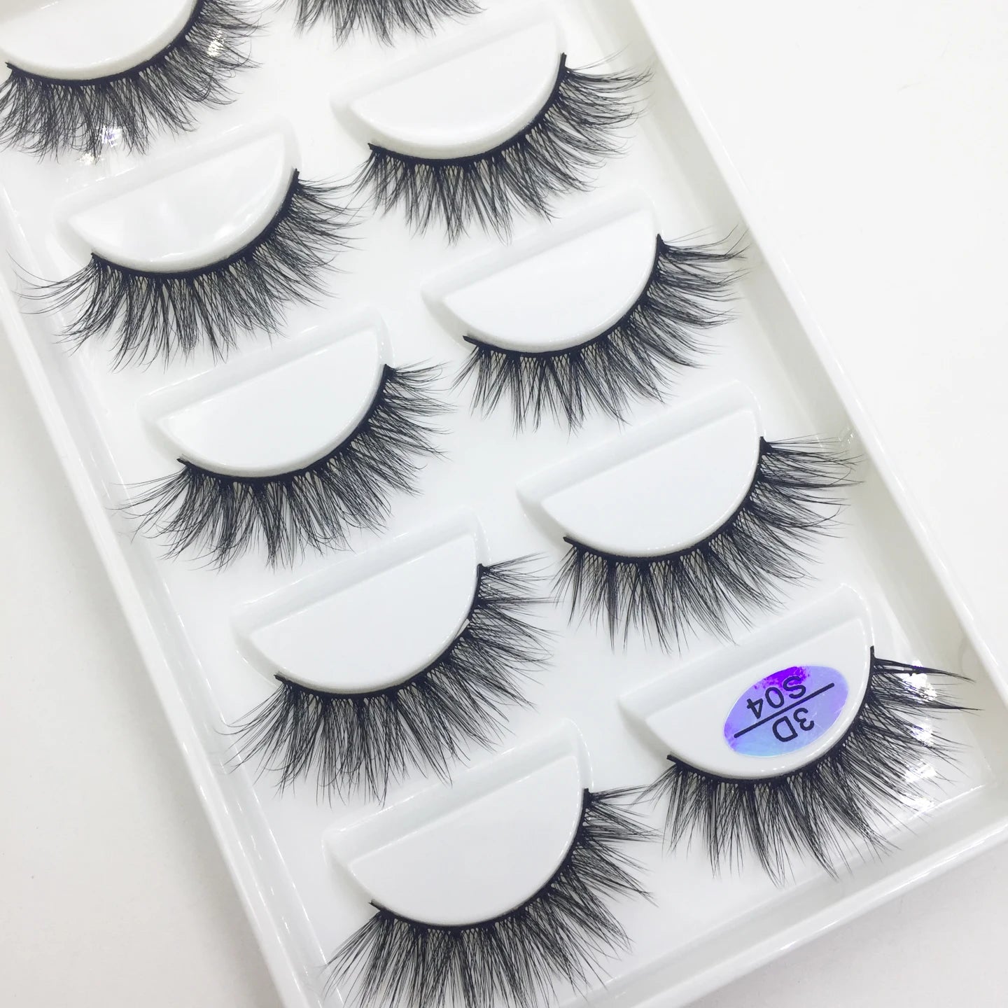 Natural 3D Mink False Eyelashes, Soft Wispy, Fluffy Eye Faux Lashes, Make Up Eyelash, Beauty Cat Cilios, 5 Pairs, 15 Styles