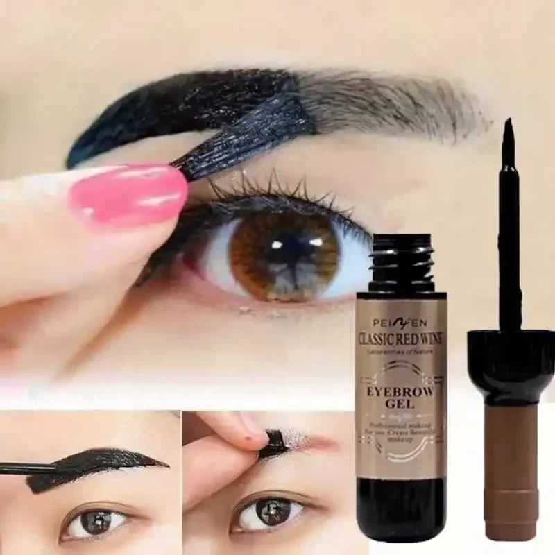 1Pcs Peel Off Eye Makeup Permanent Eye Brow Tattoo Tint Long-lasting Waterproof Dye Eyebrow Gel Cream Make Up Cosmetic Wholesale