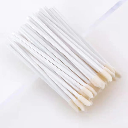 50Pcs Disposable Lip Brush Soft Lipstick Mascara Wands Applicators Eyelash Cleaner Cosmetic Brushes Women Make Up Tools Hotting