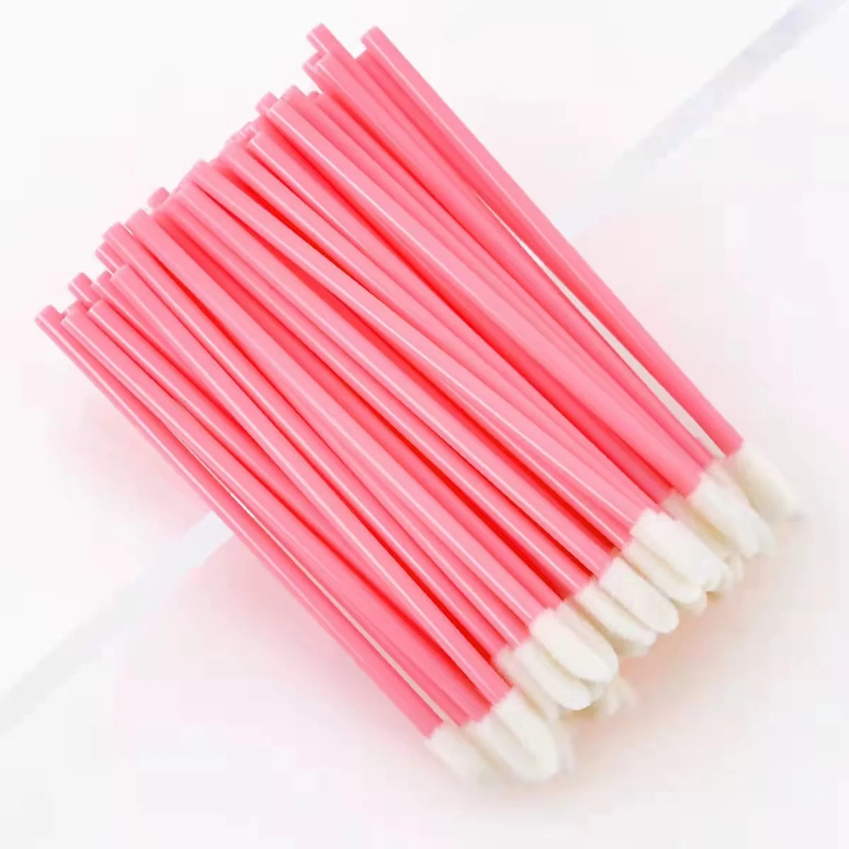 50Pcs Disposable Lip Brush Soft Lipstick Mascara Wands Applicators Eyelash Cleaner Cosmetic Brushes Women Make Up Tools Hotting