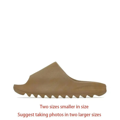 Adidas Yeezy SLIDE foam runner Eva rubber sandal slippers for men woman summer beach sandals shoes outdoor causal yeezy slide