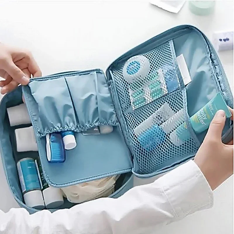 Travel Makeup Bag Storage Cosmetic Bag Women Pouch Organizer Waterproof Toiletries Bag Make Up Cases Female Cosmetic Organizer