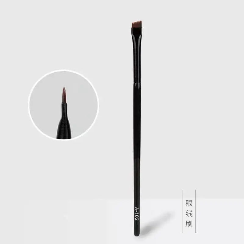 Eyebrow Eyeliner Brush Small Angled Small Angled Eyebrow Liner Brush Brow Contour Brush Make Up Brushes Cosmetics Tools 2pcs