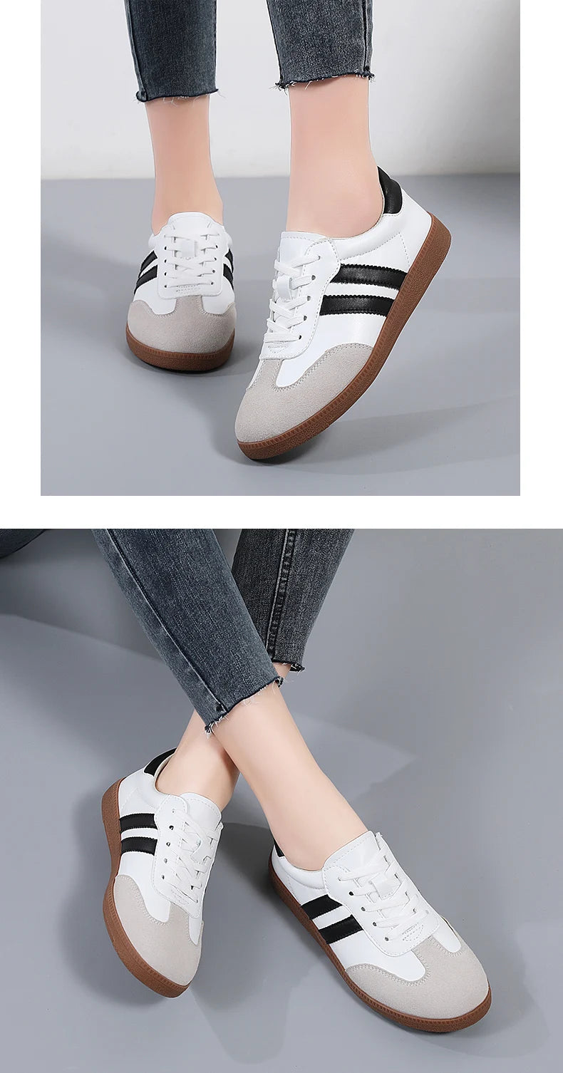 2024 Women Casual Walking Shoes Unisex Comfortable Flat Shoes Breathable Soft Shock-absorbing Shoes for Woman Classic Sneakers