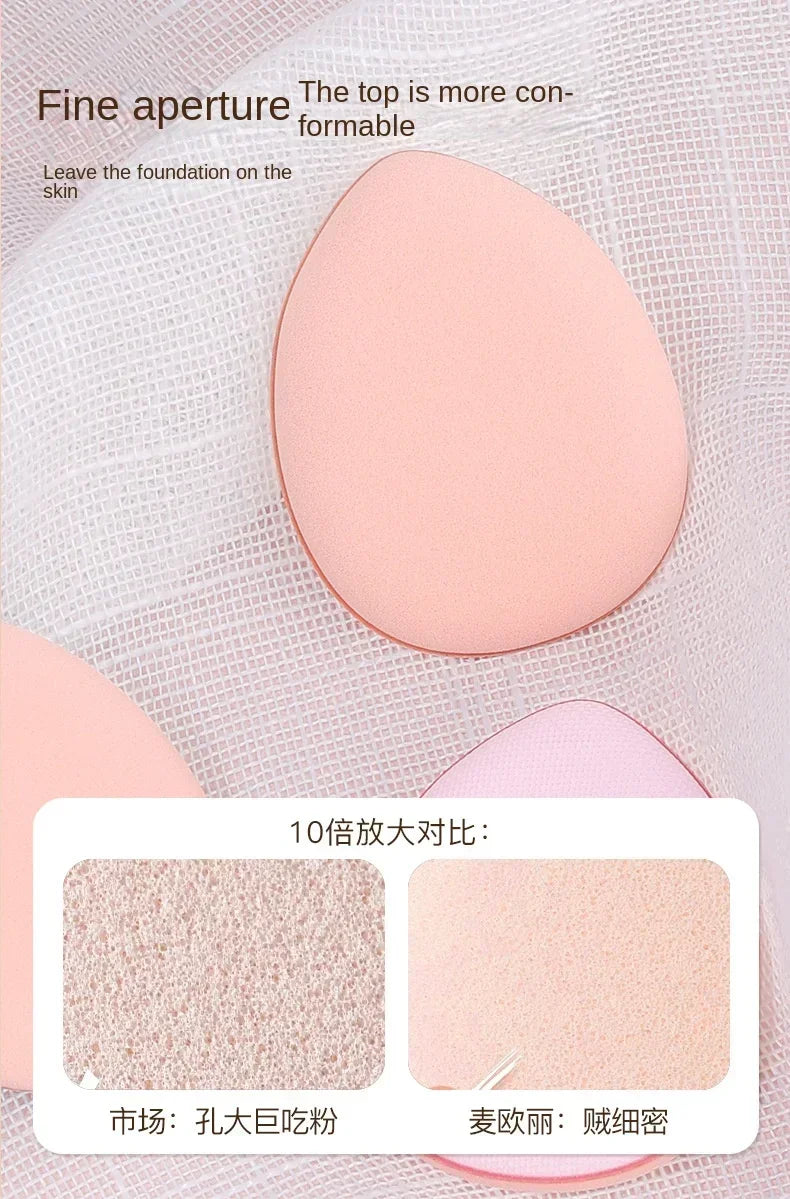 10Pcs Mini Finger Puff Foundation Small Air Cushion Powder Makeup Sponge Concealer BB Cream Cosmetic Applicator Make Up Tools